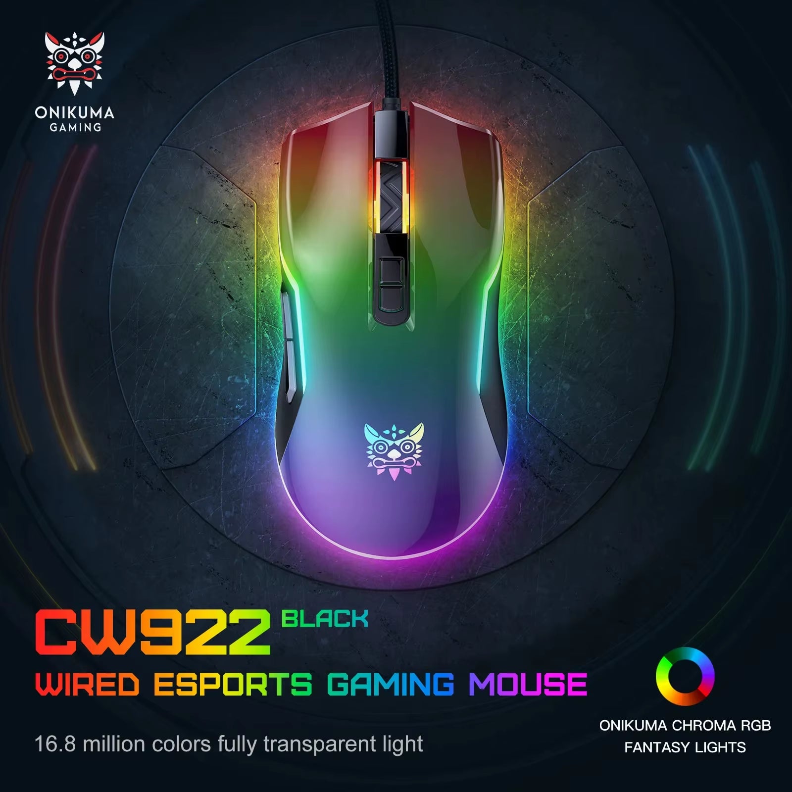 Wired Games Mouse Gaming Mechanical White Gaming Mouse Illuminated Weighted Computer Mouse