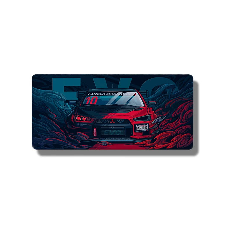 Xxl Mousepads Super Coupe Illustratio Print Non-Slip Keyboard Mat Sports Car Custom Pc Deskmats Gamer Cabinet Carpet Mouse Pad